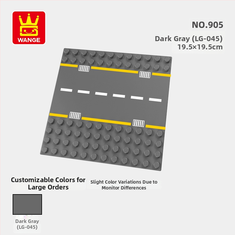 Tee ehitusplokkide jaoks alusplaat, ühilduv LEGO suuremate plokkidega, ABS-plastist, 100–200 tükki, vanuses 7–14 aastat