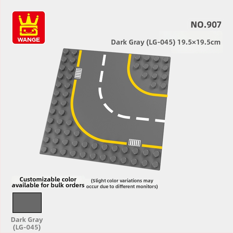 Tee ehitusplokkide jaoks alusplaat, ühilduv LEGO suuremate plokkidega, ABS-plastist, 100–200 tükki, vanuses 7–14 aastat