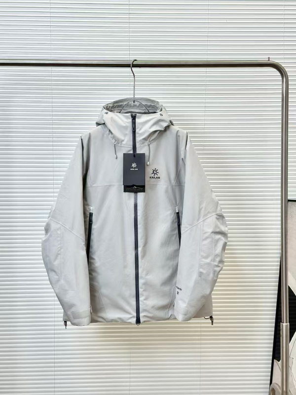 Kailas Aspen Down Jacket – κουκούλα, αδιάβροχο και αντιανεμικό εξωτερικό μπουφάν για σκι, με πούπουλα γκρι χήνας, 91–95% πλήρωση, 180 g γέμιση