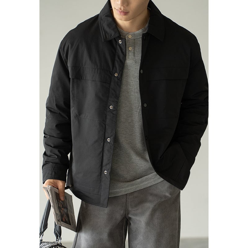 Μπουφάν από πούπουλο πάπιας, αντιανεμικό και ζεστό, γέμισμα πούπουλα πάπιας 90%, κοντό μήκος, γιακά τύπου πέτο