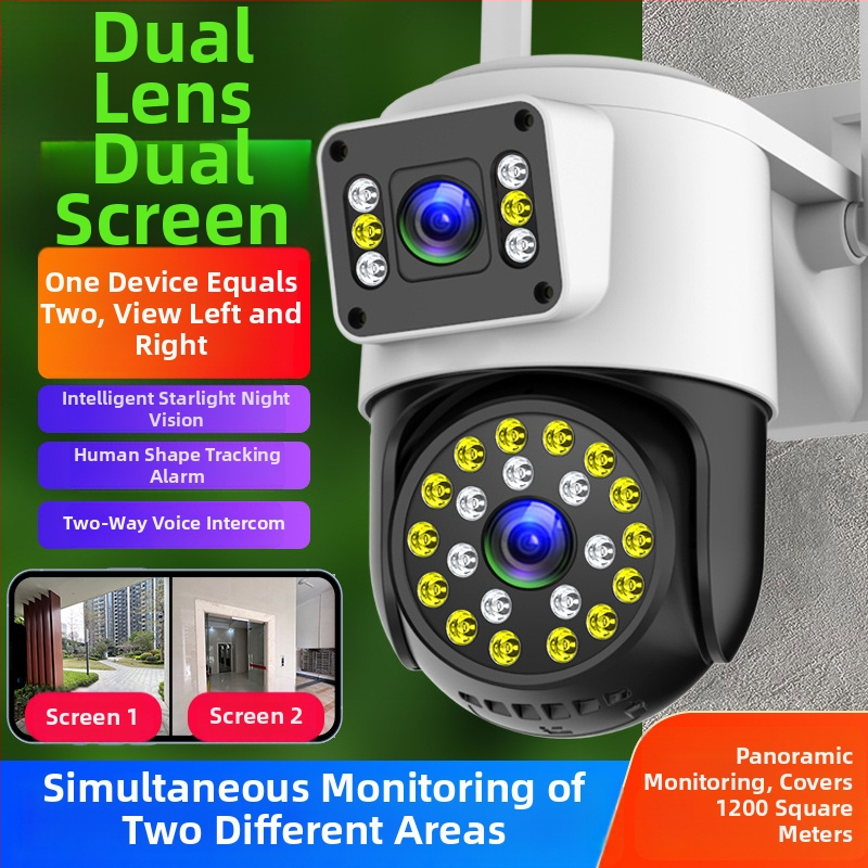 Sfēriska novērošanas kamera (360° skats; minimālais apgaismojums 0.001 lux; universāla izmantošana iekšējai/ ārējai; brīdinājuma funkcija; 12V barošanas avots)