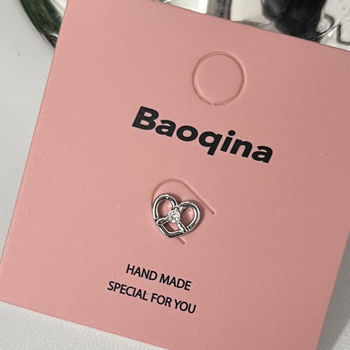 Naušnice – titan čelik, elektroplatirane, dizajn mašna, sladak svježi stil, za žene