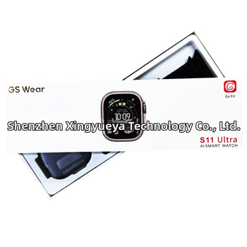 S11 Ultra Smartwatch, 2,01-palcový displej — meranie srdcového tepu, počítanie krokov, sledovanie spánku, meranie kyslíka v krvi, Bluetooth hovory