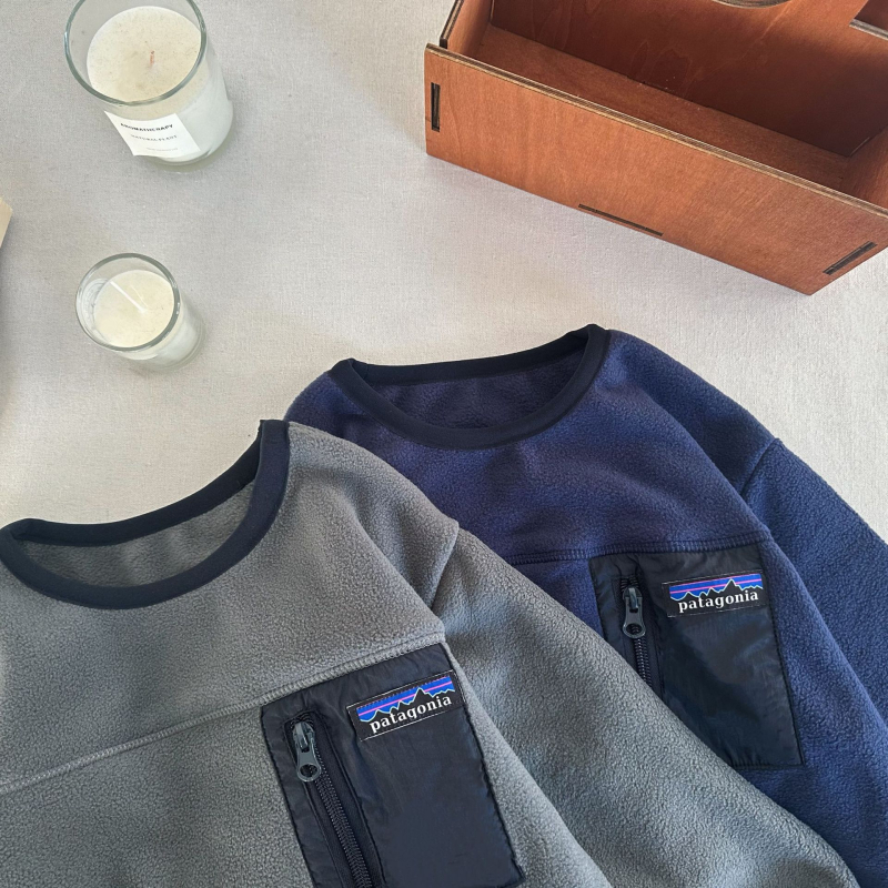 Hanorac-pulover pentru copii, stil japonez casual fleece, iarna 2025, material fleece catifelat coreean, căptușeală poliester, unisex, pentru copii 3–8 ani