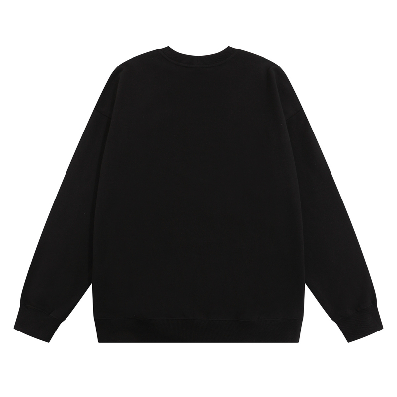 Dobermann mintás pulóver, kerek nyakú, hosszú ujjú, laza szabás, 96% pamut