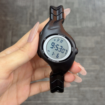 Ceas electronic – Alarmă iluminată 12/24h, Afișaj numeric, Pentru studenți, Mișcare electronică, Cadran în formă de romb