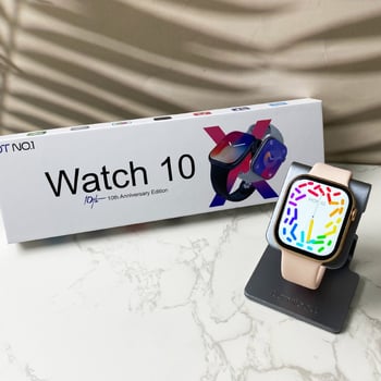 Inteligentni sat DT Watch 10 s Bluetooth pozivima, IPS HD zaslon, praćenje srčanog ritma, krvnog tlaka i zasićenja kisikom, vodootporan za plivanje, bežično punjenje