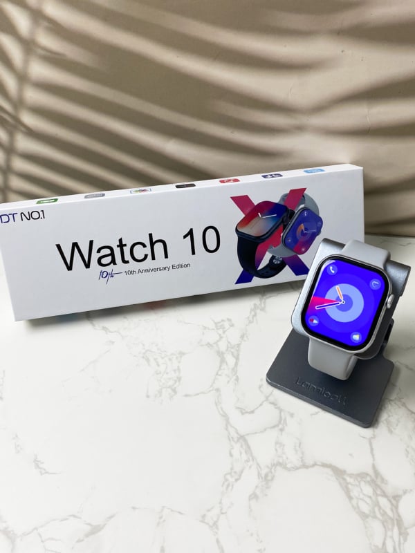 Inteligentni sat DT Watch 10 s Bluetooth pozivima, IPS HD zaslon, praćenje srčanog ritma, krvnog tlaka i zasićenja kisikom, vodootporan za plivanje, bežično punjenje