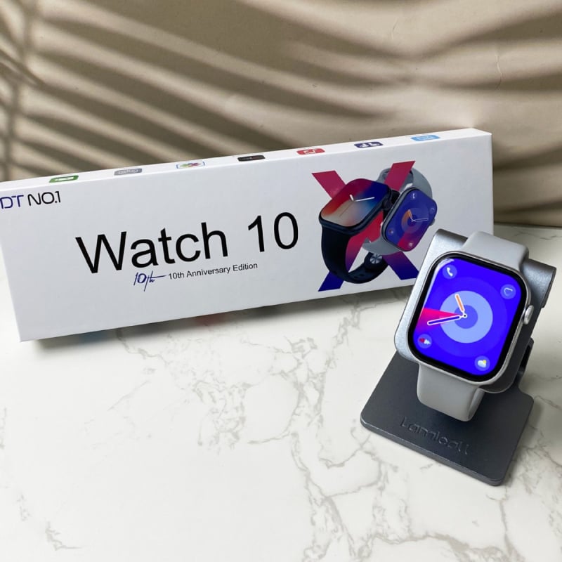 Inteligentni sat DT Watch 10 s Bluetooth pozivima, IPS HD zaslon, praćenje srčanog ritma, krvnog tlaka i zasićenja kisikom, vodootporan za plivanje, bežično punjenje