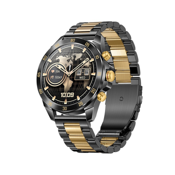 NX1PRO Smartwatch s AMOLED displejom, titanovým puzdrom, IP68 vodeodolný, monitorovanie srdcového tepu a hladiny kyslíka v krvi