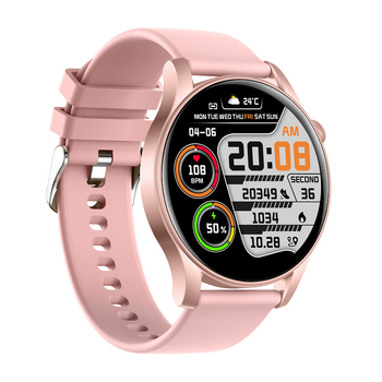 KC88 smart hodinky s AMOLED displejom, meranie srdcového tepu a spánku, viac športových režimov, Bluetooth volania