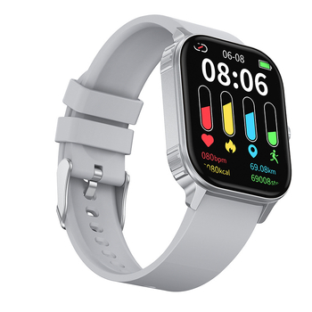 Ju105 Smartwatch, unisex, krokomer, meranie srdečného tepu a spánku, výdrž batérie 21 dní a viac, vodeodolný pre každodenné použitie