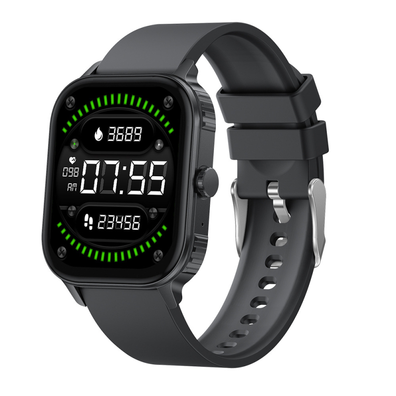 Ju105 Smartwatch, unisex, krokomer, meranie srdečného tepu a spánku, výdrž batérie 21 dní a viac, vodeodolný pre každodenné použitie