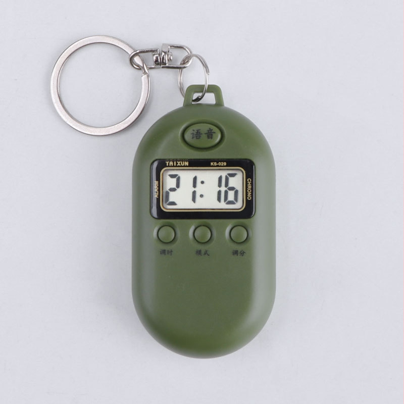 Hovoriace hodinky pre seniorov s hlasným oznamovaním pri dotyku, elektronický pohon (model 029), číslicový displej, oválny ciferník