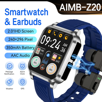 Smartwatch Aimi-Z20 s Bluetooth volaním a monitorovaním zdravia: meranie srdcového tepu, krvný tlak, saturácia kyslíkom v krvi a sledovanie cvičenia
