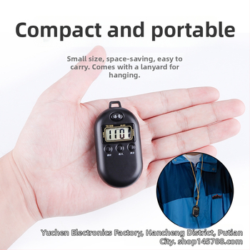 Pulkstenis vecākiem cilvēkiem ar skaļu balsi, ciparu displejs, elektroniska kustība, ovāls ciferniks, 3,0 collu ekrāns