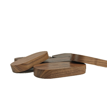 Koka displeja bāze figūrām – ovāla beech koka pamatne, mūsdienīgs minimālisma stils, zīmols Jingsen