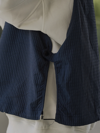 Japonų retro liemenė su gobtuvu, laisvas kirpimas, corduroy audinys, 100% poliesteris, užtrauktukas, be apykaklės, tinka visoms sezonoms