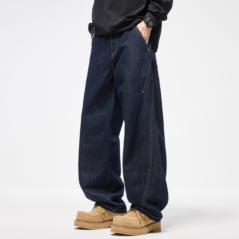 Blugi croi drept, talie medie, fermoar, țesătură din blană de iepure, elastici (talie medie; croi drept; fermoar; blană de iepure; elastici)