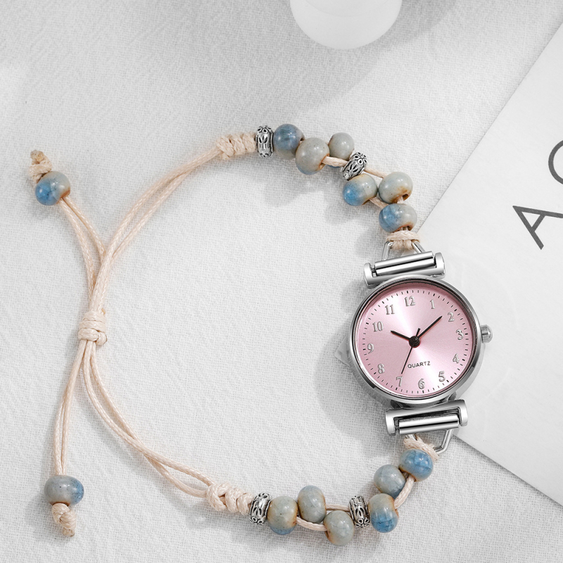 Dámske quartz hodinky s textilným remienkom — SL pohon, puzdro zliatiny, minerálne sklo