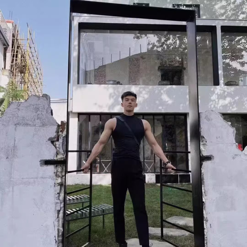 Muški T-shirt vest od poliestera (78%), tanak materijal, slobodan kroj, ljeto, bočni džepovi