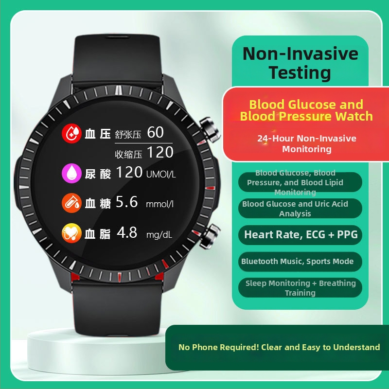 Smartwatch (vodotesný pre plávanie, sledovanie srdcovej frekvencie, meranie krvného tlaku, meranie saturácie krvi kyslíkom, Bluetooth hovory)