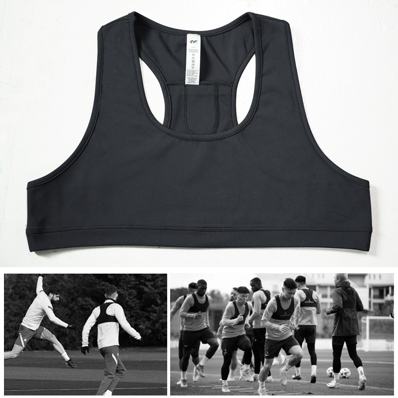 Kalvonfu muška sportska vesta, uski kroj, poliester tkanina, debeli materijal, okrugli izrez