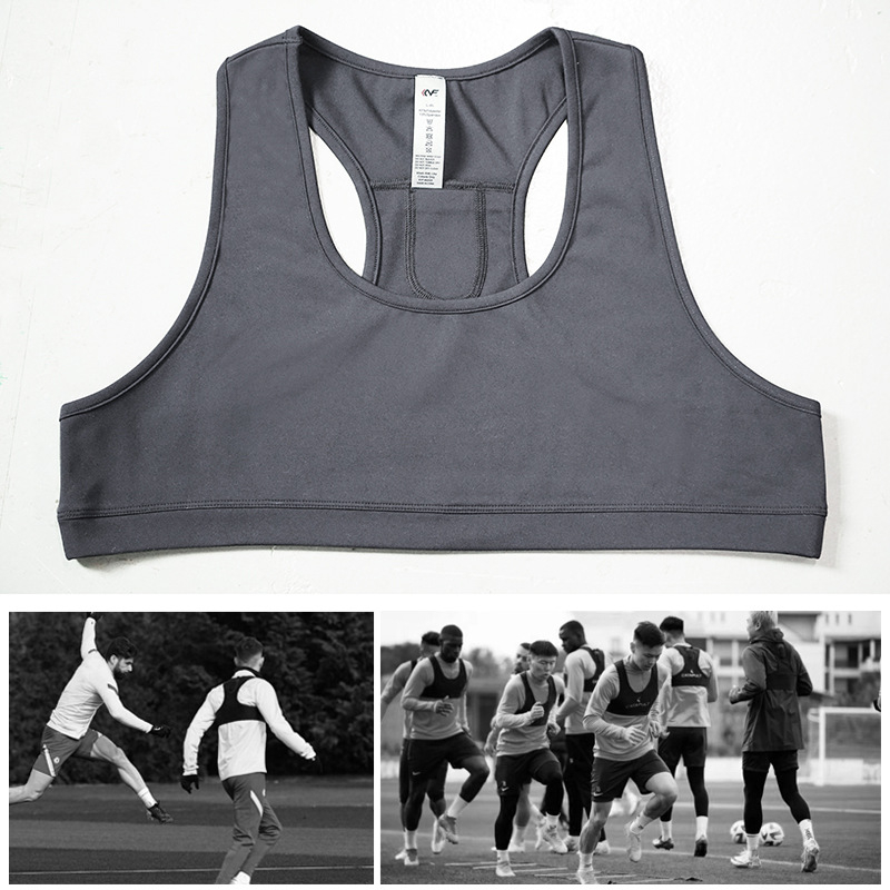 Kalvonfu muška sportska vesta, uski kroj, poliester tkanina, debeli materijal, okrugli izrez