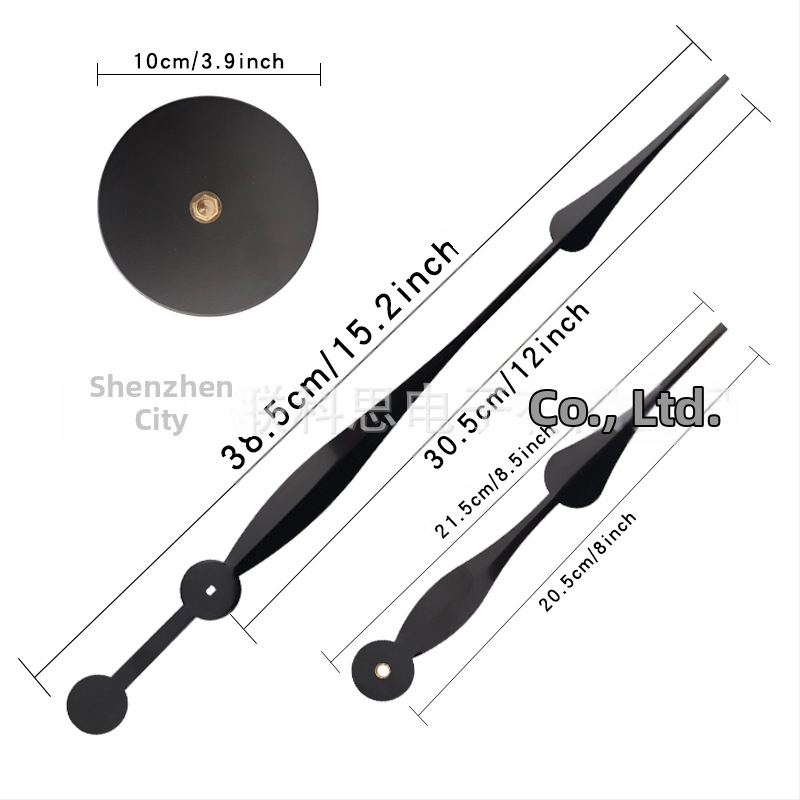 DIY kvarts kellaliikumise komplekt kõrge pöördemoment ja pikad metallkäed