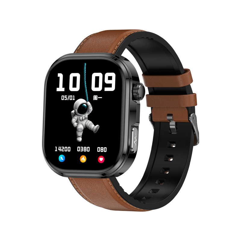 Ge52 Smartwatch με ΗΚΓ και Διαχείριση Υγείας, μη επεμβατική μέτρηση γλυκόζης, ουρικού οξέος και λιπιδίων, παρακολούθηση καρδιακής συχνότητας