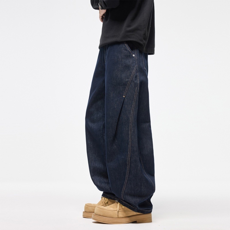 Blugi, talie medie, croială dreaptă, căptușeală din fleece, amestec din bumbac 62%