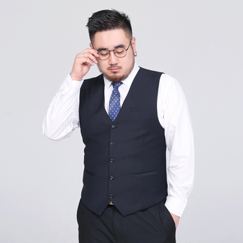 Vesta | 90% pamuk, jednobojni uzorak, bez glačanja, dekoracija na džepovima, bočni džepovi, za vjenčanje, ljeto