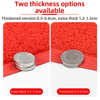 PVC ulazna prostirka – pravokutna, prilagodljiva i periva; pogodna za ulaze, balkone i komercijalne prostore; moderan minimalistički stil