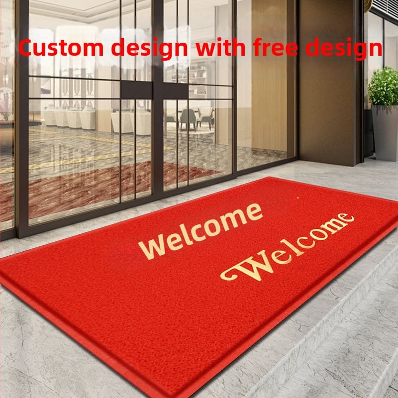 PVC ulazna prostirka – pravokutna, prilagodljiva i periva; pogodna za ulaze, balkone i komercijalne prostore; moderan minimalistički stil