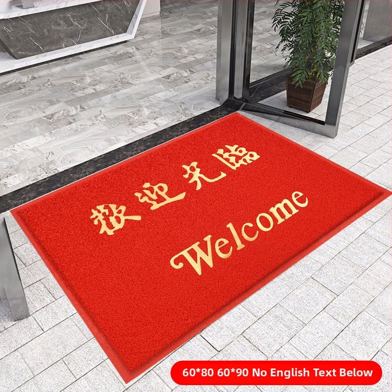 PVC ulazna prostirka – pravokutna, prilagodljiva i periva; pogodna za ulaze, balkone i komercijalne prostore; moderan minimalistički stil