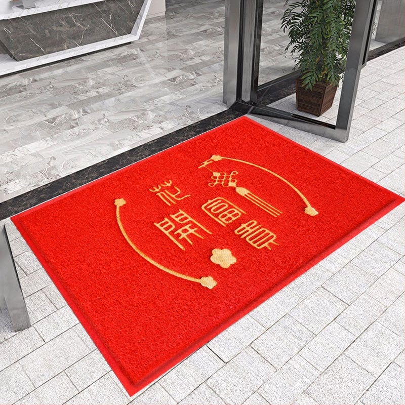 PVC ulazna prostirka – pravokutna, prilagodljiva i periva; pogodna za ulaze, balkone i komercijalne prostore; moderan minimalistički stil