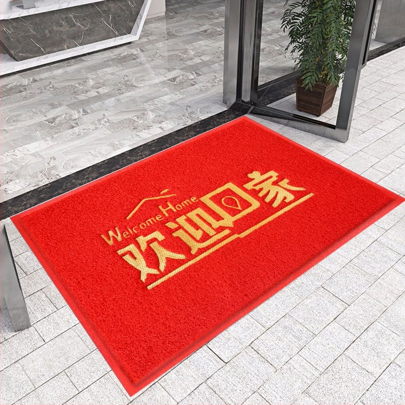 PVC ulazna prostirka – pravokutna, prilagodljiva i periva; pogodna za ulaze, balkone i komercijalne prostore; moderan minimalistički stil