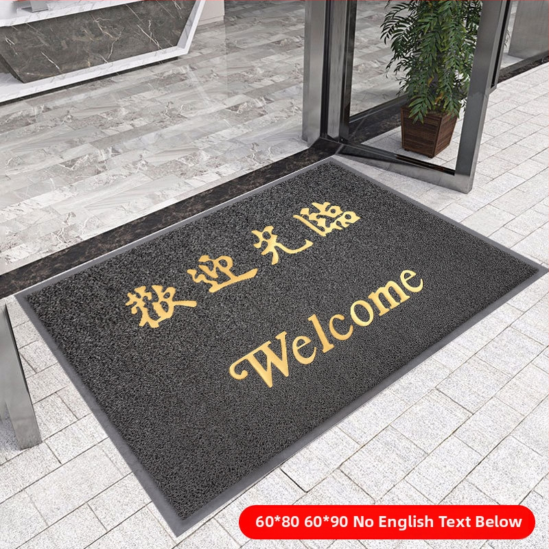 PVC ulazna prostirka – pravokutna, prilagodljiva i periva; pogodna za ulaze, balkone i komercijalne prostore; moderan minimalistički stil