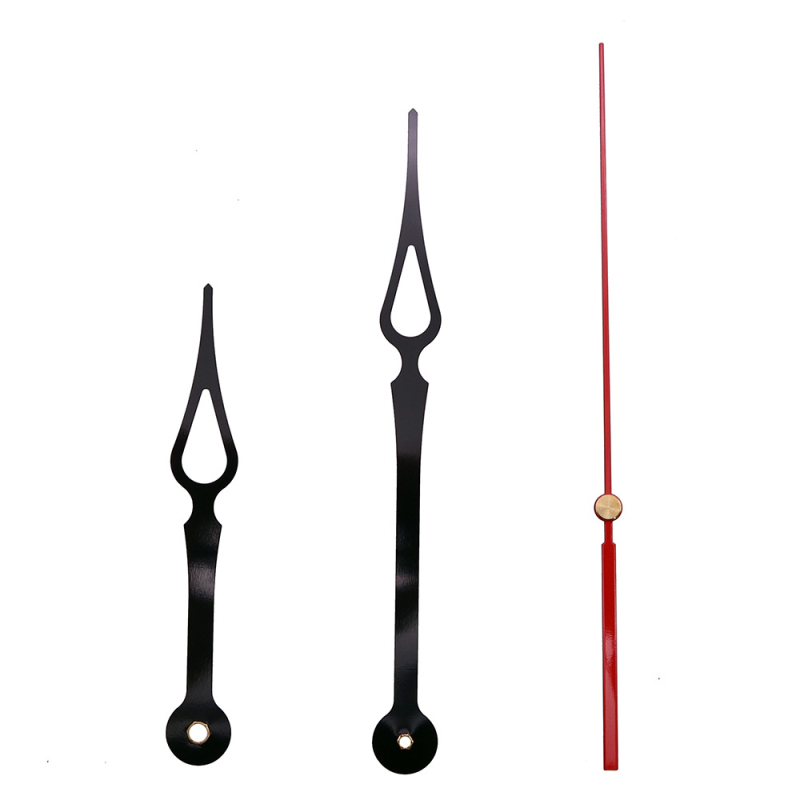 Keresztszemes falióra mechanizmus, fémből készült mutatók, kvarc működés, 24 Hour Movement, modern minimalista stílus