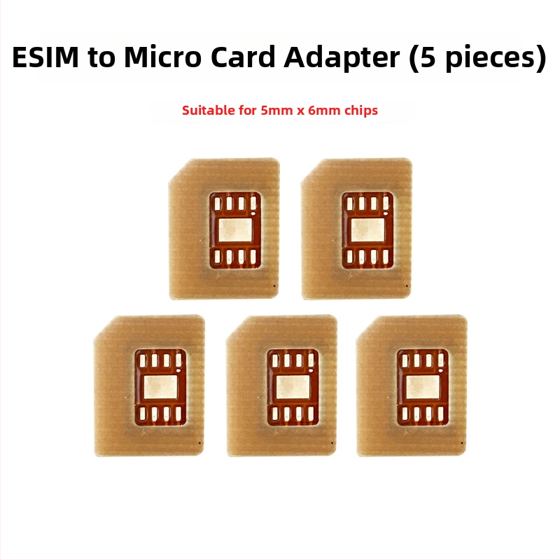 Išmaniojo laikrodžio eSIM į Nano-SIM adapterio plokštė, aukštos temperatūros atsparumas, DIY rinkinys, USB 1.1 sąsaja