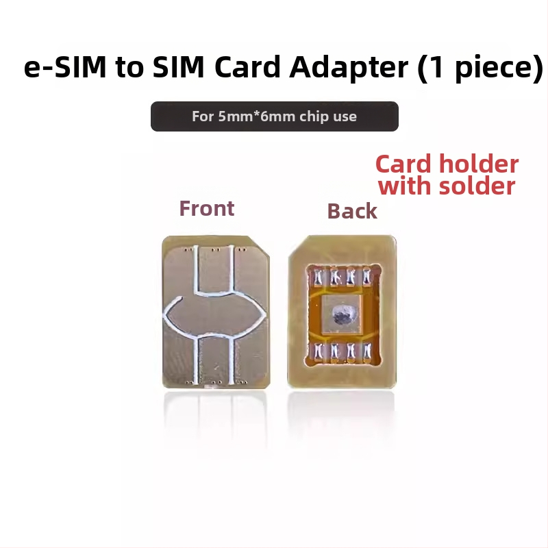 Išplėtimo plokštė eSIM į nano SIM išmaniesiems laikrodiams, atspari aukštai temperatūrai, DIY, USB 1.1, OEM prieinamas