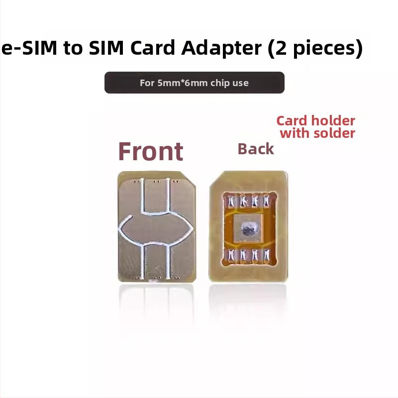 Išplėtimo plokštė eSIM į nano SIM išmaniesiems laikrodiams, atspari aukštai temperatūrai, DIY, USB 1.1, OEM prieinamas