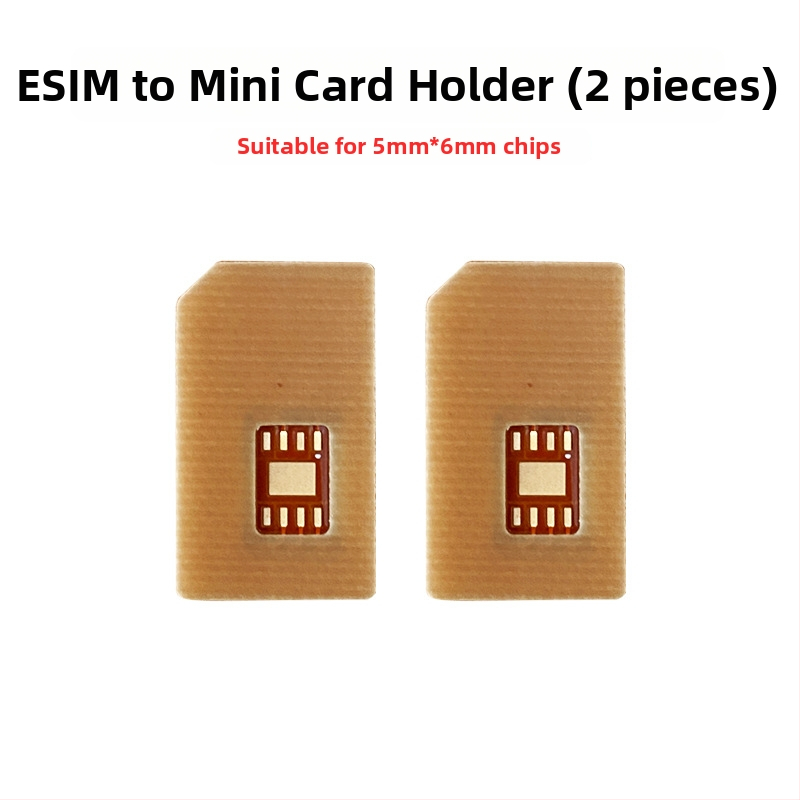 Išmaniojo laikrodžio adapterio plokštė: eSIM į nano-SIM, aukštos temperatūros atsparumas, DIY, USB 1.1, OEM prieinama