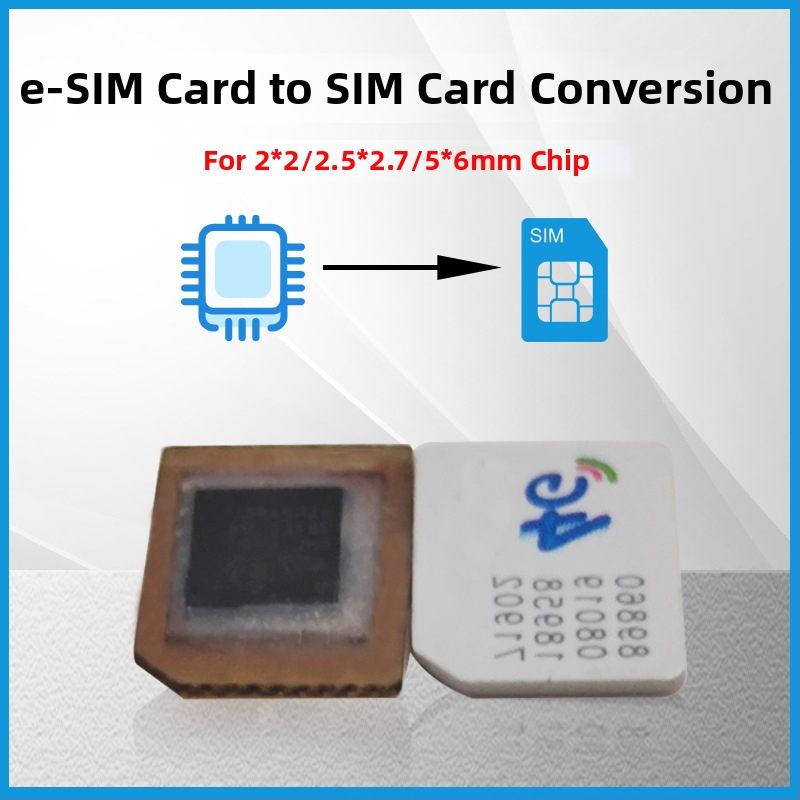 Išmaniojo laikrodžio eSIM į nano-SIM adapterio plokštė, aukštos temperatūros atsparumas, išorinė diegimo, USB 1.1 sąsaja, OEM siūlomas, sąskaita pateikta