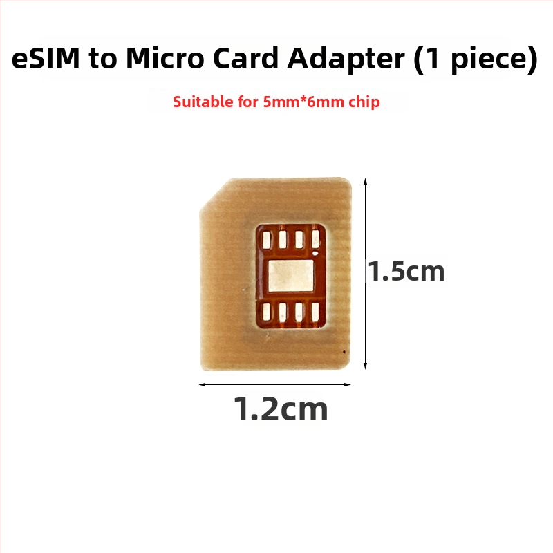 Išmaniojo laikrodžio eSIM į nano-SIM adapterio plokštė, aukštos temperatūros atsparumas, išorinė diegimo, USB 1.1 sąsaja, OEM siūlomas, sąskaita pateikta