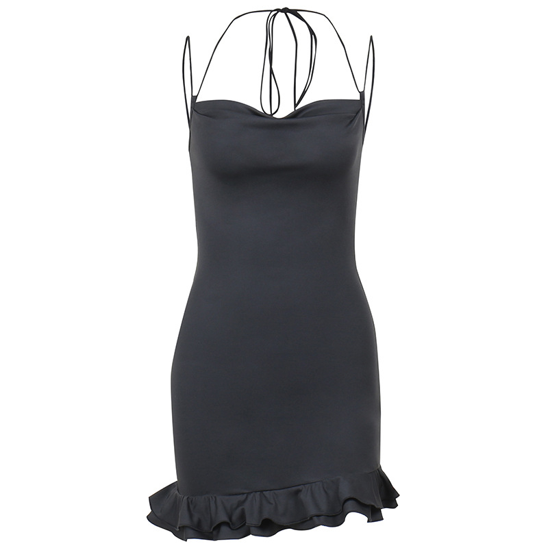 Haljina u sling stilu, bez rukava, poliester