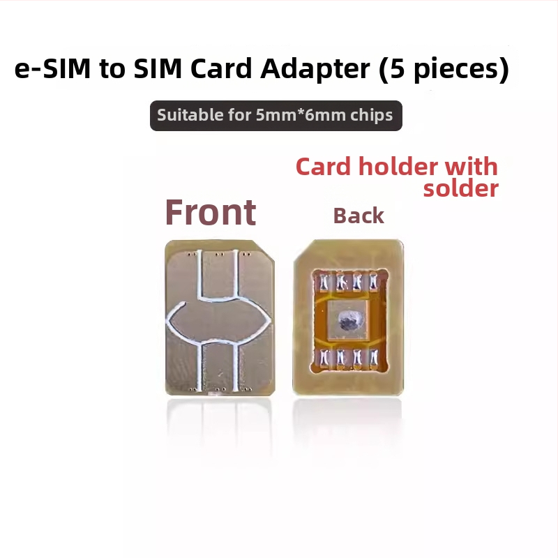 Išmaniojo laikrodžio Esim NanoSIM adapterių plokštė, atspari aukštai temperatūrai, išorinis diegimas, USB 1.1, DIY