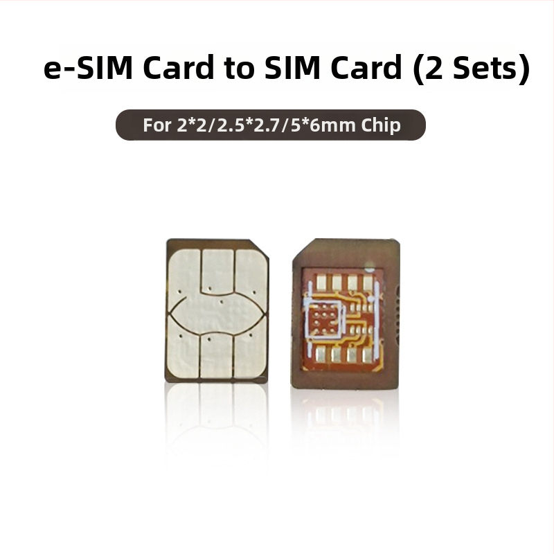 Išmaniojo laikrodžio eSIM į nano-SIM adapterio plokštė, aukštos temperatūros atsparumas, išorinė diegimo, OEM prieinama