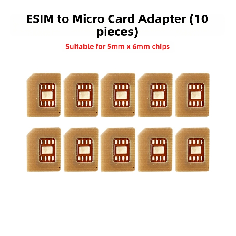 Išmaniojo laikrodžio eSIM į nano-SIM adapterio plokštė, aukštos temperatūros atsparumas, išorinė diegimo, OEM prieinama