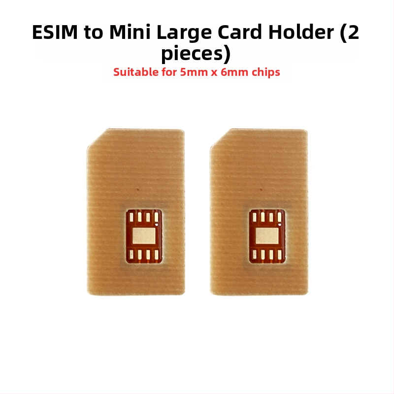 Išmaniojo laikrodžio eSIM į nano-SIM adapterio plokštė, aukštos temperatūros atsparumas, išorinė diegimo, OEM prieinama